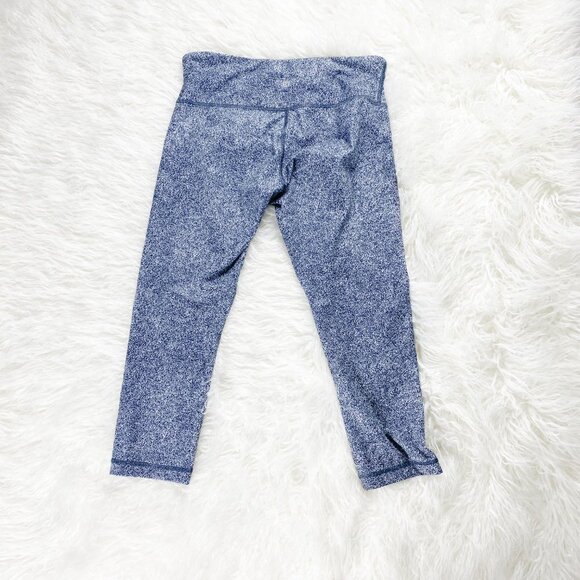 🦋 LULULEMON Wunder Under Crop III Rio Mist Leggings - Picture 6 of 7